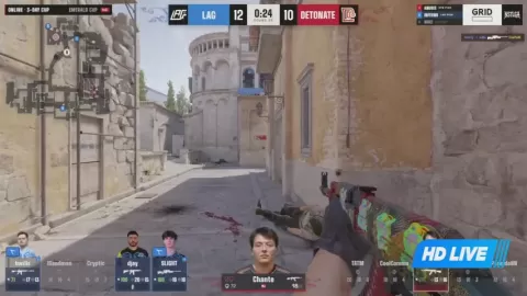 Poster siaran DETONATE VS LAG