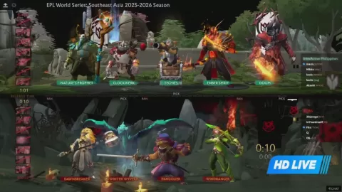 Poster siaran Interactive Philippines VS Xipto Esports