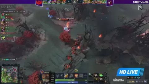 Poster siaran Teamdk VS Amaru Gaming