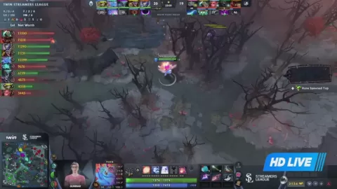 Poster siaran Team Gorgc VS Team Zxcursed