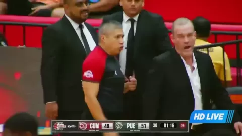 Poster siaran El Calor de Cancún VS Lobos de Puebla