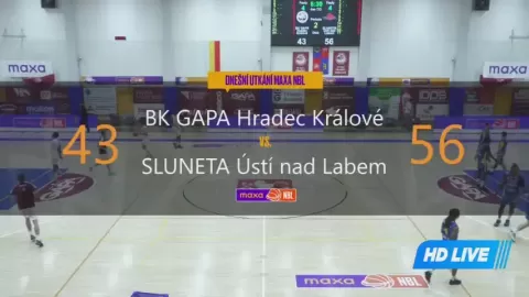 Poster siaran GAPA Hradec Kralove VS Sluneta Usti nad Labem