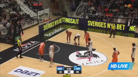 Poster siaran Norrkoping Dolphins VS Koping Stars