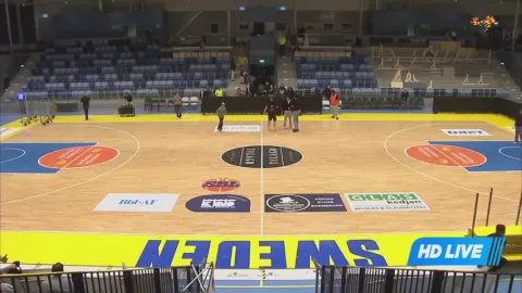 Poster siaran Koping Stars VS Uppsala Basket