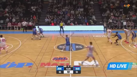 Poster siaran Jamtland Basket VS Sloga Uppsala