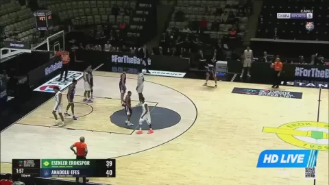 Poster siaran Esenler Erokspor VS Anadolu Efes Istanbul