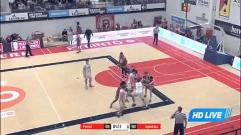 Poster siaran Pyrinto Tampere VS Kipina Basket