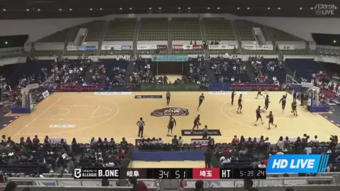 Poster siaran Gifu Swoops VS Saitama Broncos