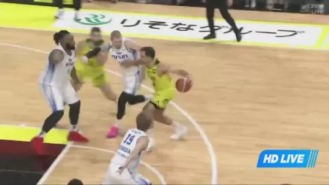 Poster siaran Sendai 89ers VS SeaHorses Mikawa