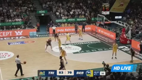 Poster siaran Gladiators Trier VS Alba Berlin