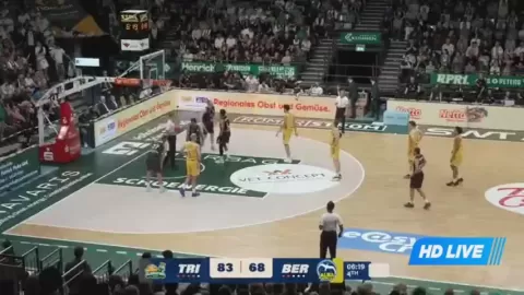 Poster siaran EWE Baskets Oldenburg VS Phoenix Hagen