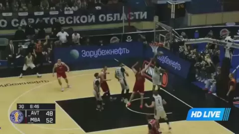 Poster siaran Avtodor Saratov VS MBA Moscow