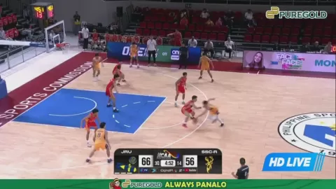 Poster siaran JRU Heavy Bombers VS San Sebastian Stags