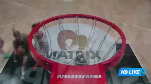 Poster siaran China U18 Women VS South Korea U18 Women
