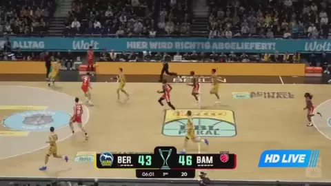 Poster siaran Alba Berlin VS Brose Bamberg