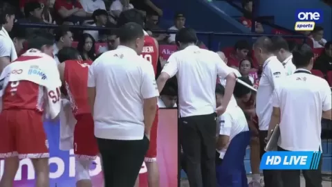 Poster siaran Arellano University Chiefs VS San Beda Red Lions