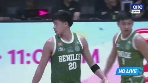 Poster siaran CSJL Knight VS CSB Benilde Blazers