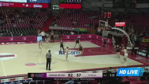 Poster siaran Umana Reyer Venezia Women VS Cluj Napoca Women
