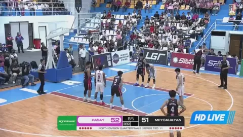 Poster siaran Meycauayan VS Pasay Voyagers