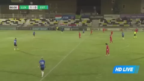 Poster siaran Luxembourg U21 VS Estonia U21