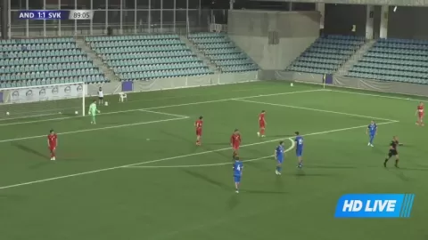Poster siaran Andorra U21 VS Slovakia U21