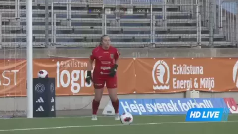 Poster siaran Eskilstuna United Women VS IFK Norrkoping DFK Women