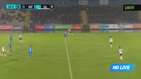 Poster siaran Waterford United VS Galway United FC