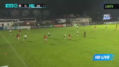 Poster siaran Sligo Rovers VS Dundalk