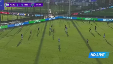 Poster siaran Argentina U17 Women VS New Zealand U17 Women