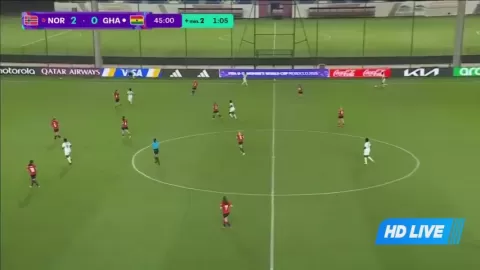 Poster siaran Norway U17 Women VS Ghana U17 Women