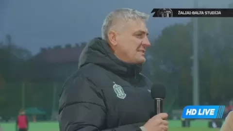 Poster siaran FK Zalgiris Vilnius VS Hegelmann