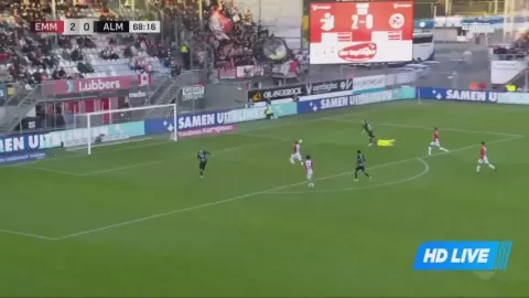 Poster siaran Emmen VS Almere City FC