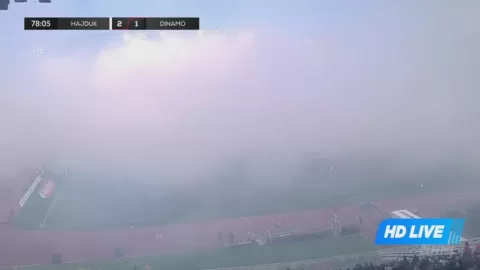 Poster siaran Hajduk Split VS Dinamo Zagreb