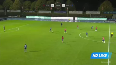 Poster siaran Hvidovre IF VS Herfolge Boldklub Koge