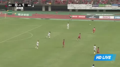Poster siaran Roasso Kumamoto VS Ehime FC