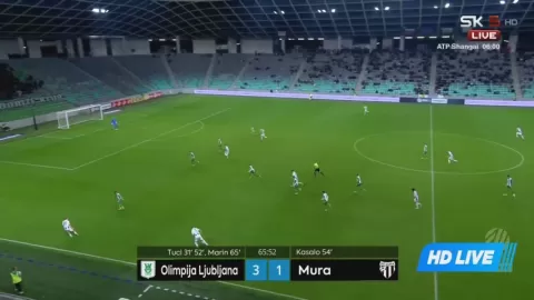 Poster siaran NK Olimpija Ljubljana VS NS Mura