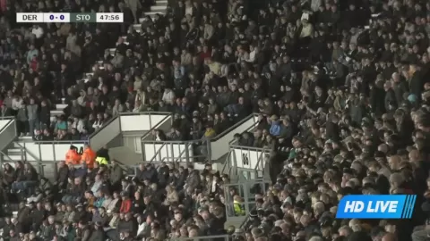 Poster siaran Derby County VS Stoke City