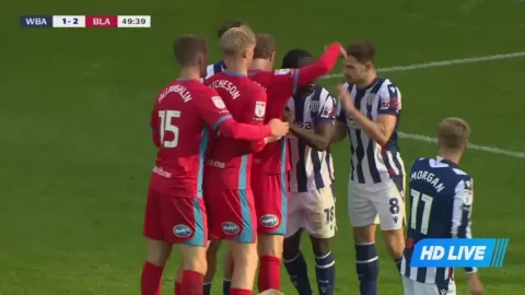 Poster siaran West Bromwich Albion VS Blackburn Rovers