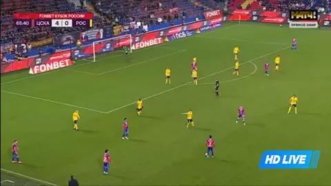 Poster siaran CSKA Moscow VS FK Rostov