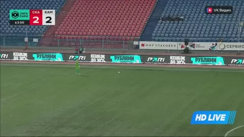 Poster siaran SKA Khabarovsk VS KAMAZ Naberezhnye Chelny
