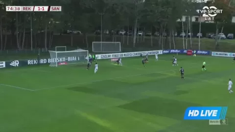 Poster siaran Rekord Bielsko-Biala VS Sandecja Nowy Sacz