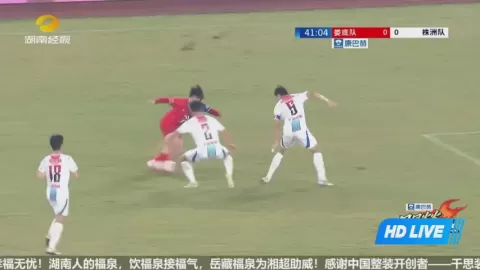 Poster siaran Loudi Team VS Zhuzhou Team