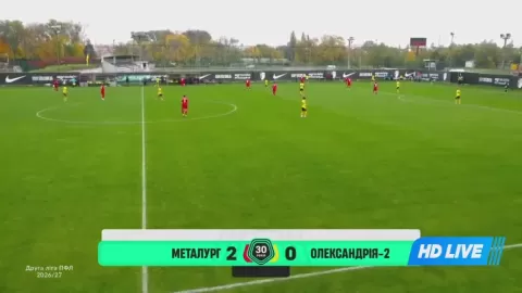 Poster siaran Metalurh Zaporizhya VS Oleksandriya B