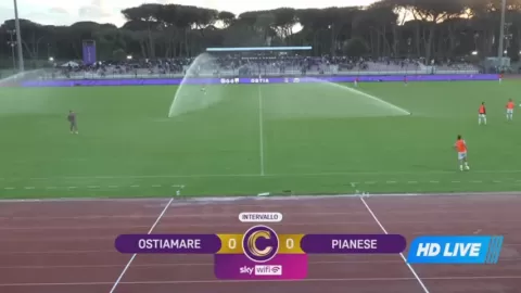 Poster siaran AS Ostia Mare VS US Pianese