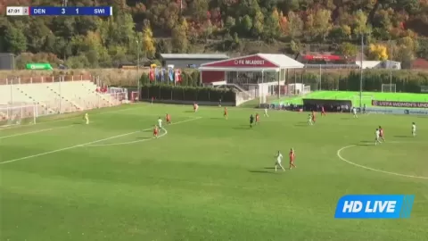 Poster siaran Denmark Women U19 VS Switzerland Women U19