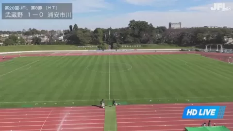 Poster siaran Yokogawa Musashino FC VS Briobecca Urayasu