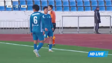Poster siaran Irtysh Pavlodar VS Kyzylzhar Petropavlovsk
