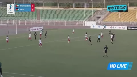 Poster siaran UAE (W) U17 VS Jordan Women U17