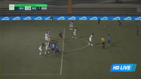Poster siaran El Salvador U16 VS Belize U16