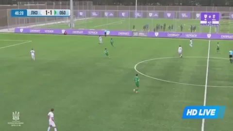 Poster siaran LNZ Cherkasy U19 VS Obolon Brovar Kiev U19